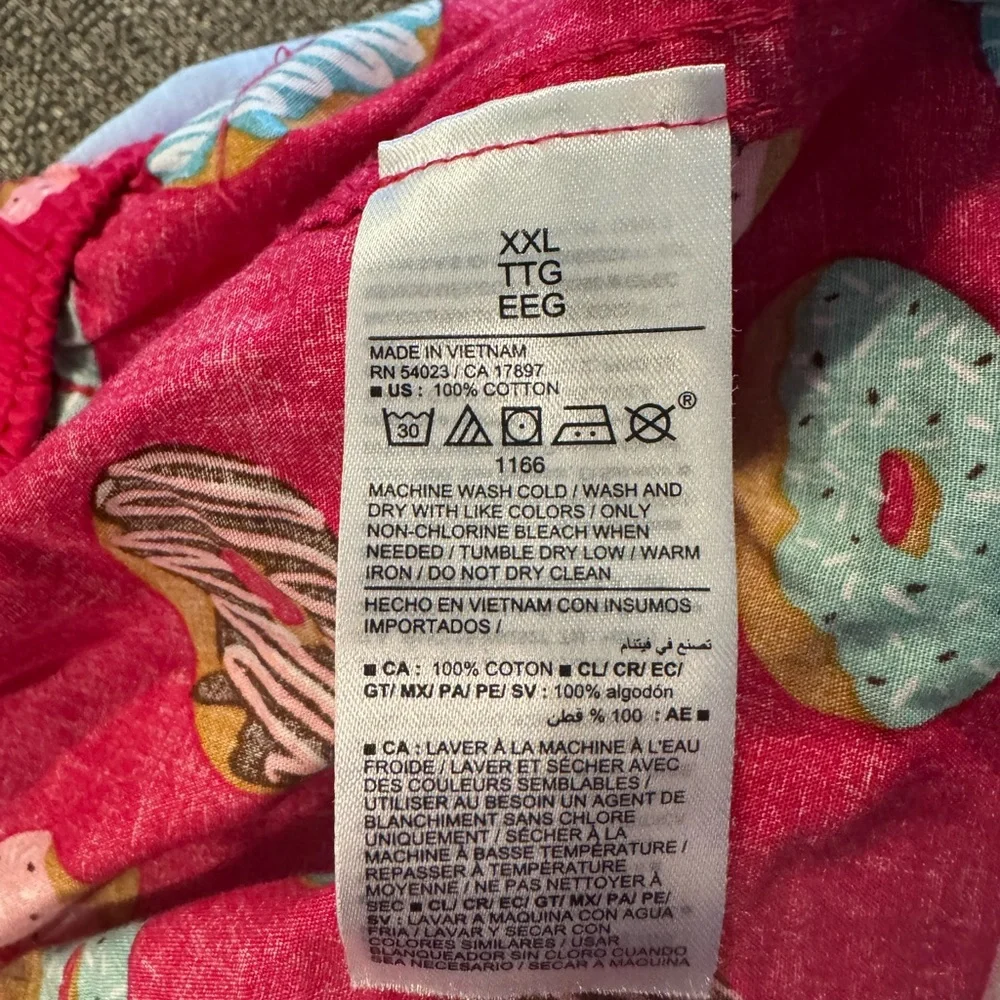 Old Navy Boxers:Blue&yellow Pineapple and Red Multi Donut Boxers XXL 100% cotton - Picture 6 of 7